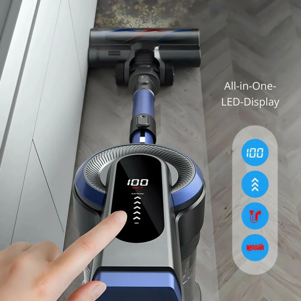 AeroSweep S12 Pro – Ultraleichter kabelloser Staubsauger