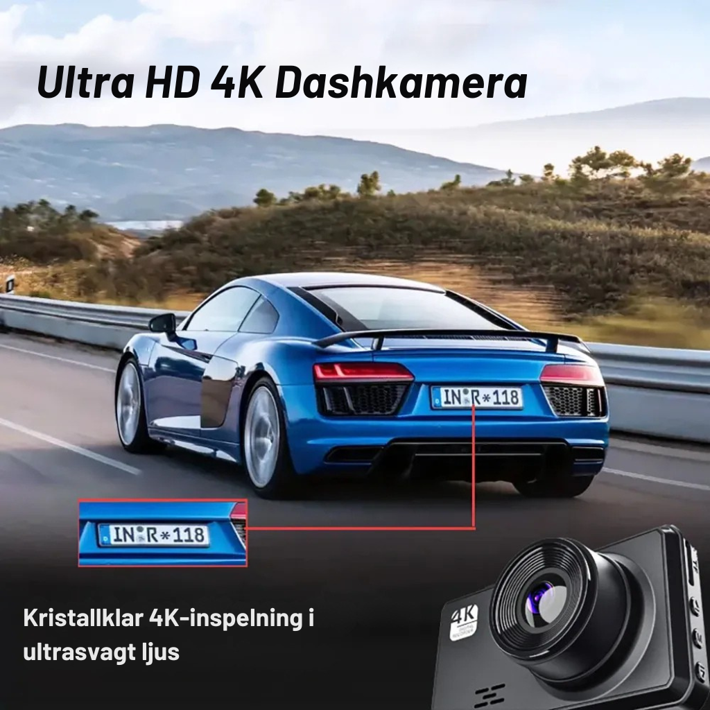 VegaDrive – 4K Full HD Smart Dashcam