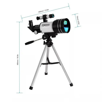 StellarView Pro – 150-fach HD Astronomisches Teleskop mit Stativ