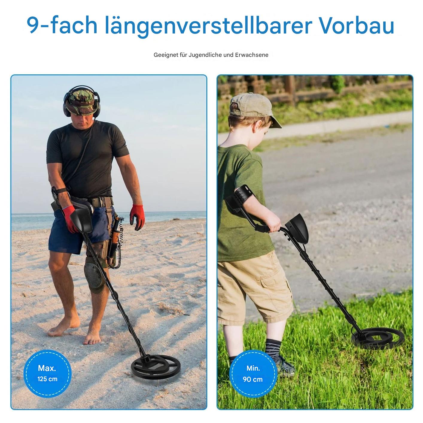 MagnaFind Pro – Wasserdichter Metalldetektor