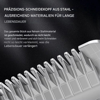 GroomTale Komplettes Hundepflege-Set – Wiederaufladbare Haarschneider, Scheren & Kämme
