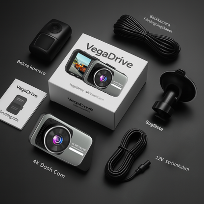 VegaDrive – 4K Full HD Smart Dashcam